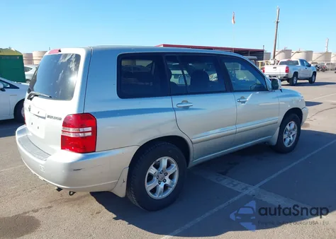 2003 Toyota Highlander Limited V6/V6 z USA, uszkodzony, nr VIN JTEGF21AX30106276